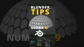 Blender Tips 39 Object to Hexagon ✔️ 