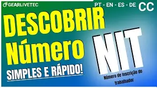 Como VER (descobrir) o NÚMERO DO PIS(NIT) na CARTEIRA DE TRABALHO DIGITAL em 2024 - Fácil e Rápido!