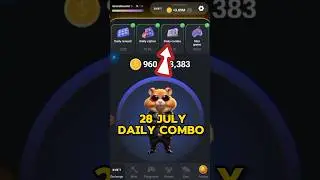 Hamster Kombat 28 July Daily Combo Card Today