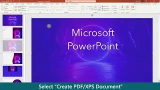 How to Save PowerPoint as PDF with Notes on Windows