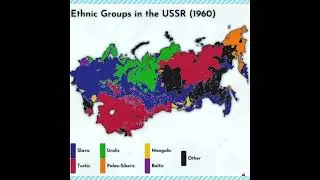 Ethnic Groups in the USSR (1960)! 