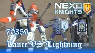 [ОБЗОР ЛЕГО] NEXO KNIGHTS 70359 Ланс против Монстра-Молнии