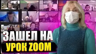 ПРОНИК на ШКОЛЬНЫЙ УРОК в ZOOM  | Троллинг