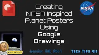 How to Use Google Drawings to Create Planet Posters | Lesson