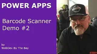 Power Apps Barcode and QR Code Scanner Demo - #2