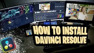 How To Download and INSTALL Davinci Resolve 18 - EASY!