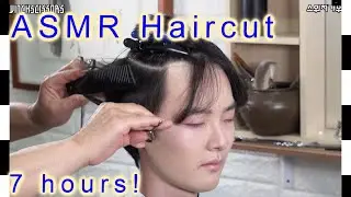 ASMR HairCut  To Men (7 hours)