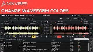 How to Change the Waveform Colors in Mixvibes Cross DJ 3