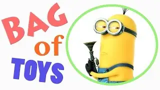 Despicable Me 2,The Minions,Bag of Toys#44,Toy Story,Monsters University,How To Train Your Dragon 2