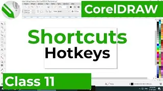 Useful Shortcuts in CorelDRAW | Class 11