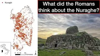 What did the Romans think about the Nuragic ruins of Bronze Age Sardinia?