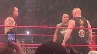 Goldberg vs Brock Lesnar vs The Undertaker After RAW Went Off Air WWE RAW