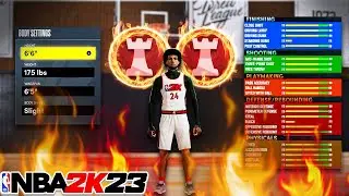 THE 6'6 POINT GUARD THAT BROKE NBA 2K23! BEST ISO LOCKDOWN IN NBA 2K23! THIS BUILD CAN DO IT ALL!