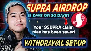 SUPRA AIRDROP WITHDRAWAL SET UP Guide Tagalog