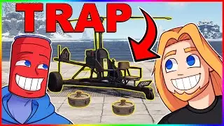 Killing SALTY CLANS With a Rust Minicopter Trap