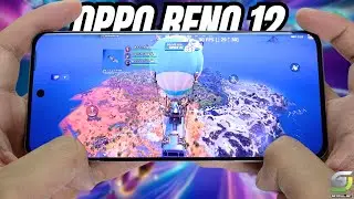 Oppo Reno 12 Fortnite Gameplay | Dimensity 7300 Energy