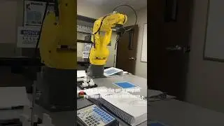 Fanuc robot doing a little dance