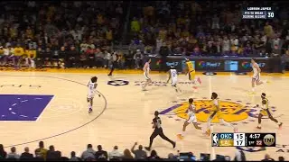 Lebron James is UNSTOPPABLE on the Fast Break!