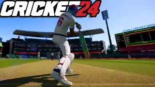 BASEBALL FAN TRIES CRICKET 24 SPORTS GAME...