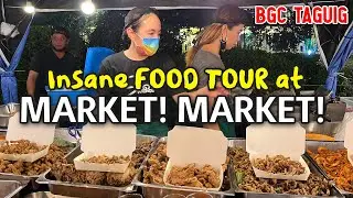 MARKET! MARKET! Street Food Night Market Tour 2022 | Mercato Centrale Food Bazaar at BGC TAGUIG