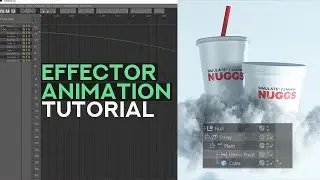 Smoother Animations Using Effectors in Cinema 4D (Tutorial)