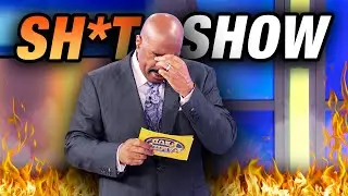 Family Feud TORCHES Steve Harvey!! (3rd season marathon 2/2)