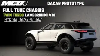 Twin Turbo Lamborghini V10 Range Rover Prerunner | MCD1 Dakar Prototype [ep.1]