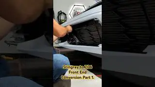 Converting a Stingray front end to a Z06 front end. Part 1.