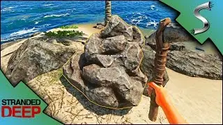 NEW MINING MECHANIC! MINING STONE & CLAY! SHARK ATTACK! - Stranded Deep [Gameplay E9]