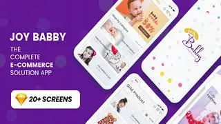 JoyBabby-Ecommerce App Template | Themeforest Website Templates and Themes