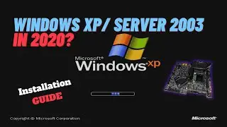 How to Install Windows XP or Server 2003 in 2020 with Intel Core i9 10900K and Z490 Motherboard