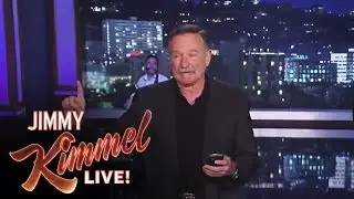 Robin Williams Helps Matt Damon with His Monologue