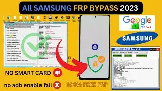 All Samsung FRP Bypass Android 13 new Tool | Adb enable fail Fix No Smart card  No Dongle No Box