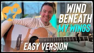 Wind Beneath My Wings | Easy Beginner Guitar Lesson (Matt McCoy)