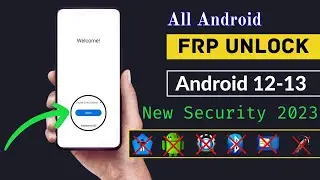 How To Bypass Frp Lock Any Android Phone 2023 | Android 12-13 | New Security 2023