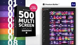 Multi Screen Layouts Pack After Effects Template Videohive 33961769