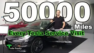 Every Tesla Service Visit Thru 50000 Miles