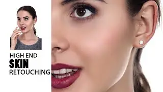 High-End Skin Retouching in Photoshop Tutorial