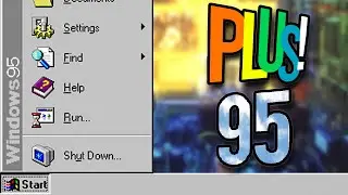 Enhancing Windows 95 with Microsoft Plus! (Unboxing & Exploration)