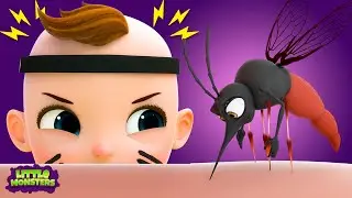 Buzz Buzz Mosquito Song + More Nursery Rhymes & Kids Songs | Little Monsters