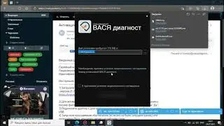 Установка оригинальной программы Вася Диагност