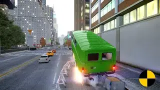 GTA 4 CRASH TESTING REAL CAR 484