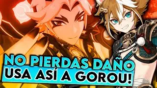 GUÍA: NO PIERDAS EL BUFF DE GOROU 🤯 ESTE ERROR TE HACE PERDER DAÑO!! BUG DE GENSHIN IMPACT??