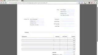 How to Make an Invoice EASY | Excel | Word | PDF