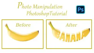 Photo Manipulation In Photoshop Tutorial || Photoshop Tutorial - Typography Effects