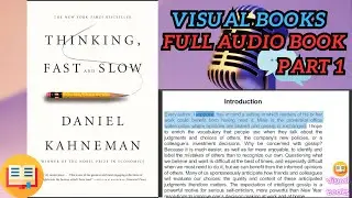 Thinking Fast And Slow | Part-1 | Book by Daniel Kahneman | Mind-Blowing Insights | Visual books