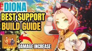 WHY DIONA IS INSANE SUPPORT ❄️ | BUILD GUIDE - Genshin Impact