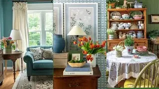 100 + Cottage-style Home Decorating Ideas and Inspirations ✨️ #home #homedecoration #cottage