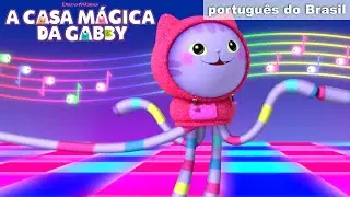 DJ Risonho - O Gato do Dia | A CASA MÁGICA DA GABBY | NETFLIX