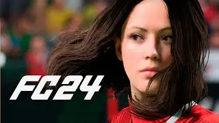 FC 24 FEMALE CHARACTER CREATION 🌐EA FC 24 여성 캐릭터 생성
